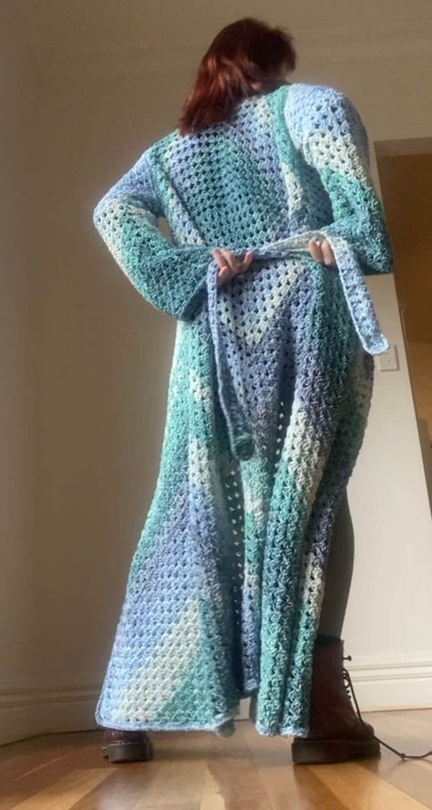 DREAMY DUSTER Diamond Long Taylor Swift Coat, Crochet Pattern Pdf, Custom Size and Length, Made to Measure, Granny Square, Jason Momoa - Etsy Crocheted Coats For Women, Crochet Winter Wearables, Velvet Crochet Clothes, Sparkly Yarn Crochet Projects, Crochet Long Sweater Pattern Free, Crochet Bathrobe, Crochet Gift For Mom, Crochet Duster Pattern Free, Boho Crochet Patterns Free