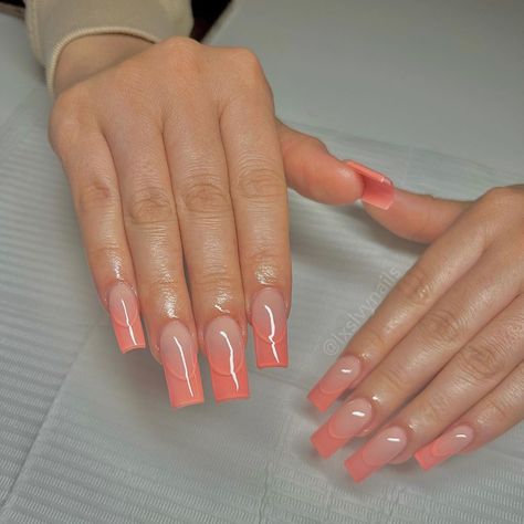 Peachy Nails, Cute Summer Nail Ideas, Summer Nails 2022, Snow Nails, Summer Nail Ideas, Summer Nail Designs, Spring Nail Trends, Summer Manicure, Nails 2022