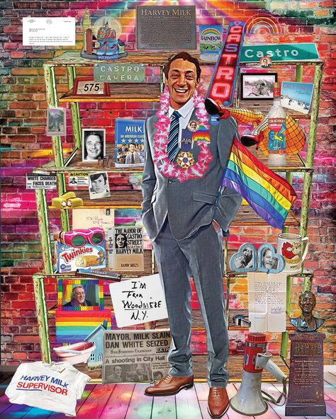 “Milk Man”   #harveymilk #pridemonth #popart #digitalart #castro #sanfrancisco Harvey Milk Quotes, Milk Quotes, Milk Art, Harvey Milk, Milk Man, Art Place, Lgbt Rights, Painting Inspo, Gay Art