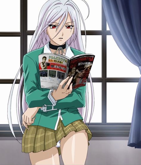 Rosario Vampire Characters, Inner Moka, Rosario Vampire Moka, Mizore Shirayuki, Moka Akashiya, Rosario Vampire Anime, Rosario Vampire, Vampire Girls, Monster Hunter