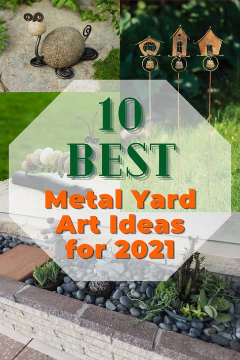 In this article, we'll outline ten of our favorite metal garden art ideas for 2021. From DIY projects to ready-to-install statues, we have tons of inspiring items and ideas to share with you. Garden | Gardening | Garden art | Garden decor | Garden lover | Garden tips | Garden gifts #garden #gardening #gardenart #gardendecor #gardenlover #gardentips Check this: 👉👉http://gardening.hostio.me/homeI'm Alvin, a gardening enthusiast whose world revolves around lush greens and blossoming colors. From Outdoor Metal Art Sculpture, Metal Yard Decorations, Diy Metal Flowers Garden Art, Metal Garden Art Diy How To Make, Rusty Yard Art, Lawn Sculptures Garden Art, Metal Yard Art Diy, Diy Metal Garden Art, Metal Lawn Art