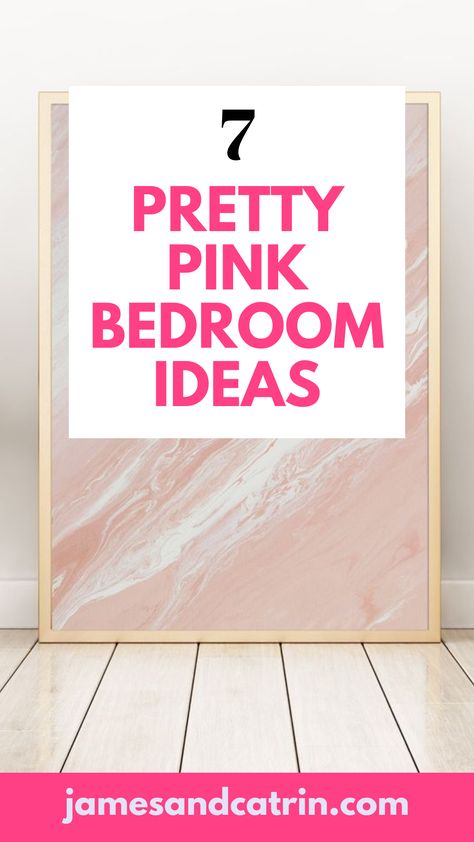 Discover 7 pretty pink bedroom ideas to create a dreamy, feminine sanctuary. Transform your space with pink walls, bedding, plants and more! Pastel Pink Bedroom Ideas, Light Pink Guest Bedroom, Blush Pink Accent Wall Bedroom, Pink Adult Bedroom Ideas, Pink Bedrooms Grown Up, Pink Bedding Room Ideas, Adult Pink Bedroom Ideas, Pink Adult Bedroom, Pink Walls Bedroom