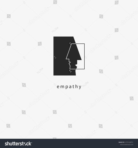 Face Icon Logo, Psychologist Logo Design, Psychiatry Logo, Logo Psychologist, Psychotherapist Logo, Psychiatrist Logo, Debossed Business Card, Human Profile, Psychologist Logo