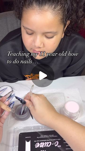 C Curve Nails Acrylics, Nail Tutorial Videos, New Year's Makeup, Best Nail, Nail Technician, Mani Pedi, Be The Best, Nail Artist, How To Do Nails