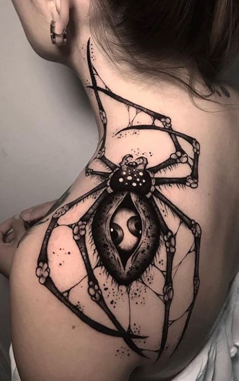 145 Very Dark & Creative Blackwork Tattoos - Tattoo Me Now Rock Illustration, Brother And Sister Tattoo Ideas, Leo Art, Sister Tattoo Ideas, Purple Tattoos, Tattoo Me, Sister Tattoo, Blackwork Tattoos, Love Tattoo