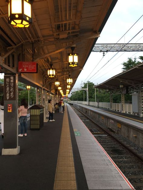 Train Station Aesthetic, Station Aesthetic, Japan Train, Japan Osaka, Pokemon Regions, Tokyo City, Future Life, Tokyo Japan, Train Station