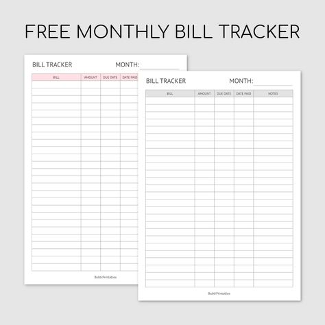 Digital Bill Tracker, Bill Schedule Printable, Bill Due Date Printable, Bill Pay Tracker Free Printable, Finance Template Free Printables, Bill Binder Printables Free, Bill Board Template, Monthly Bill Planner Printable Free, Monthly Bill Organizer Printable Free