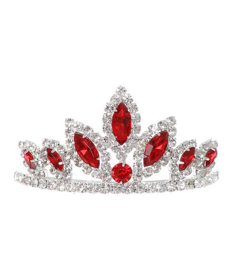 Red Tiara Tiffany Girls, Girls Tiara, Military Ball Dresses, Silver Tiara, Gold Tiara, Girls Couture, Head Piece, Junior Bridesmaid, Silver Dress