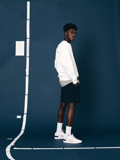 Sports Editorial, Tennis Fashion Editorial, Outdoor Editorial, Athleisure Photoshoot, Puma Ralph Sampson, Sport Editorial, Streetwear Lookbook, Sports Fashion Editorial, Ralph Sampson