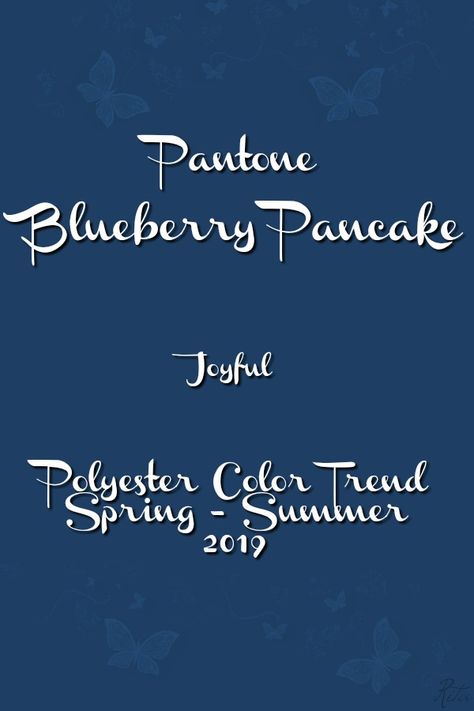 Pantone Blueberry, Blueberry Pancake, Blueberry Pancakes, Colour Board, Pantone Color, Spring Colors, Pancakes, Blue, Color