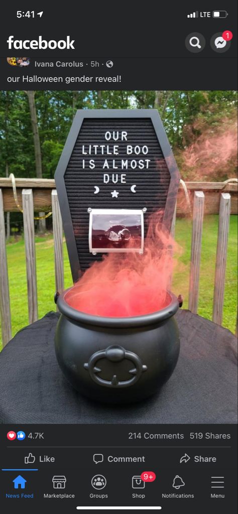 Neutral Halloween Gender Reveal, Gender Reveal Ideas Spooky, Adams Family Gender Reveal, Tim Burton Gender Reveal, Cute Gender Reveal Ideas Creative, Halloween Gender Reveal Nails, Goth Gender Reveal Ideas, Witch Will It Be Gender Reveal, Gender Reveal Ideas September