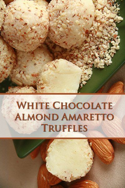 Almond Truffles Recipe, White Chocolate Bonbons, Truffles Recipe Easy, Amaretto Truffles, Cookies With Coconut Flour, Truffles Recipes, Cookies With Coconut, Truffle Recipes, Christmas Truffles