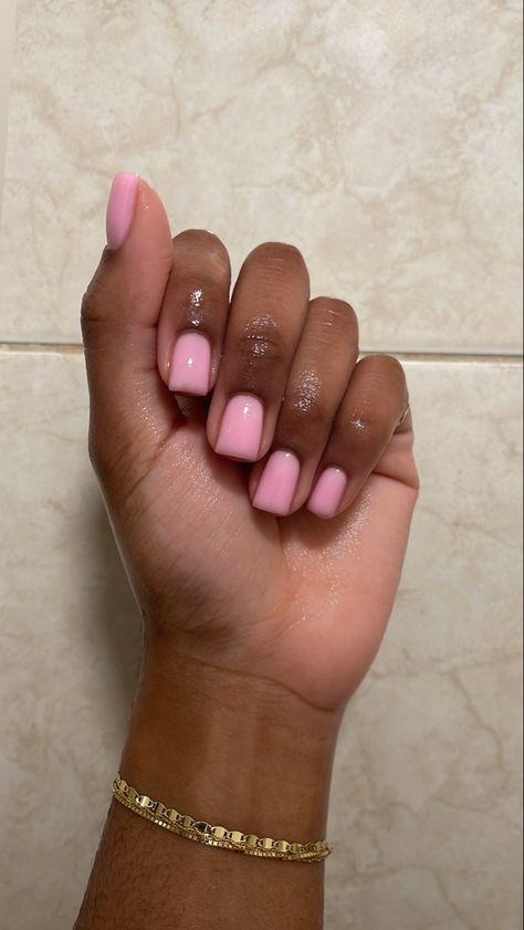 Russian Acrylic Nails, Powder Natural Nails, European Manicure, Russian Mani, Shellac Gel Nails, Gel Builder Nails, Short Square French Tip, Preppy Nails, Natural Nails Manicure