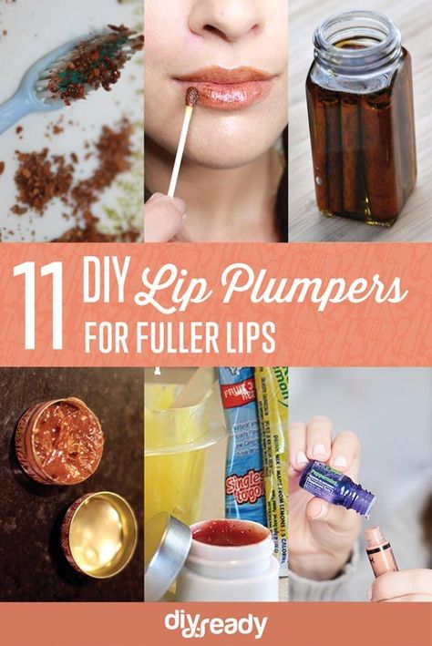 11 DIY Lip Plumper Ideas for Naturally Plump Lips | How To Make Lips Bigger Naturally! Naturally Plump Lips, Make Lips Bigger, Diy Lip Plumper, Lip Plumpers, Coffee Facial, Plump Lips, Homemade Lotion, Luscious Hair, Home Remedies For Hair