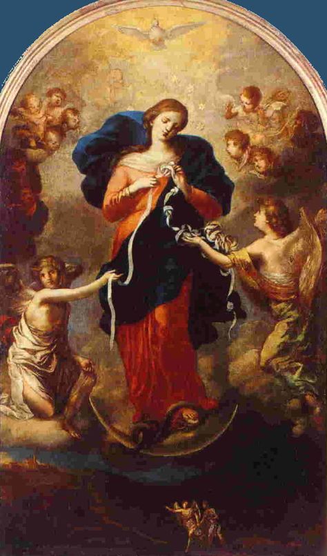 Mary Untier Of Knots, Mary Undoer Of Knots, Our Lady Undoer Of Knots, Mother Mary Pictures, Mary Art, Virgin Mary Art, Angels Beauty, O My Soul, Images Of Mary