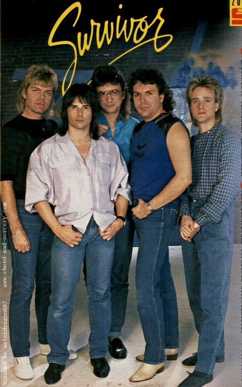 Desperado Movie, Survivor Band, Jimi Jamison, Rock Band Posters, Eye Of The Tiger, Band Rock, 80s Bands, Random Images, Rock N Roll Music