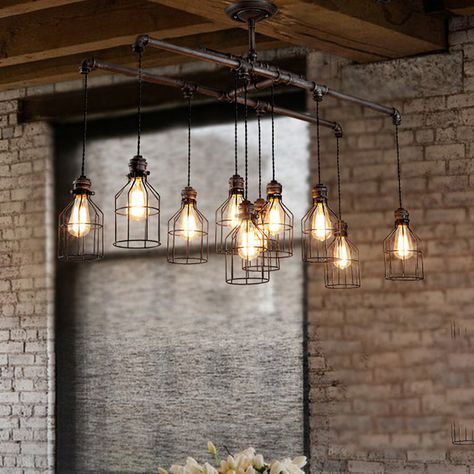 Industrial hanging lights