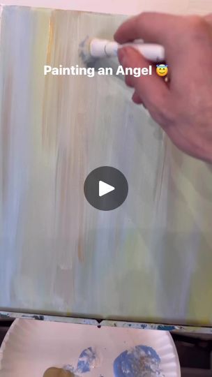 349K views · 2.1K reactions | Painting an angel 🎨😇 #angel #easypainting #tutorials #beginnerfriendly | Emily Seilhamer Art | Emily Seilhamer Art · Original audio How To Paint An Angel Tutorial, How To Paint Angels, Angel Painting Easy, Acrylic Angel Painting, Painting Angels, Acryl Painting, Art 101, Acrylic Painting Diy, Diy Step By Step