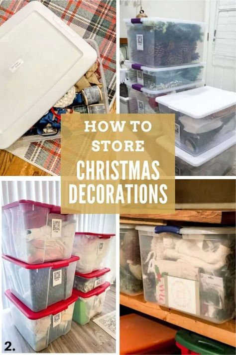 Explore creative ideas on how to store and organize your holiday ornaments, lights, and festive decor efficiently. Keep your holiday spirit intact year after year with these clever storage tips. Holiday Storage Room Ideas, How To Organize Holiday Decorations, Christmas Ornament Organization, Christmas Organization Storage, Organize Holiday Decor, Christmas Decor Organization, Christmas Decoration Storage Ideas, Christmas Decor Storage Ideas, Organizing Christmas Decorations