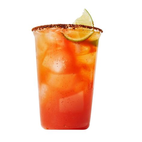 zesty michelada Michelada Recipe, Cholula Hot Sauce, Beer Serving, Mexican Drinks, Michelada, Food Content, Tomato Juice, Lime Wedge, Fresh Lime