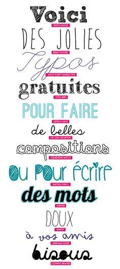 //Livre+DIY// Lettrage créatif (Lettering) – BLOG BASSE CONSOMMATION Typographie Logo, Font Love, Silhouette Portrait, Beautiful Fonts, Handwriting Fonts, Fonts Alphabet, Typography Fonts, Script Fonts, Free Fonts