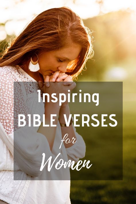 Uplifting and encouraging Bible verses for women. #BibleVerses #BibleQuotes #InspirationalBibleQuotes #QuotesForWomen #InspirationalBibleVerses #Inspirational Bible Verse For Strong Women, Biblical Verses For Women, Bible Verse For Women Uplifting, Bible Verses For Women Uplifting, Woman Verses Bible, Favorite Bible Verses For Women, Encouraging Words For Women, Woman Bible Verses Beautiful, Beauty Bible Verse For Women