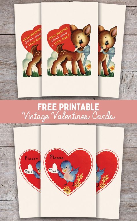 Old Fashioned Valentines Cards, Vintage Valentine Cards 1950s Free Printable, Printable Vintage Valentines Free, Diy Vintage Valentine Cards, Vintage Valentine Printables Free, Happy Valentine Day Cards Free Printable, Vintage Valentine Cards Printable, Old Fashioned Valentines Cards Diy, Free Vintage Valentines Printables