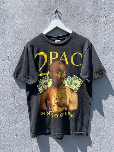 Vintage Vintage 2Pac Bootleg Memory Allover Printed Rap T Shirt | Grailed Rap T Shirt, Rap Shirt, Rap Tee, Men's Tops, Shirts Design, Concert Tees, Cool Stickers, Band Tees, Vintage Tees