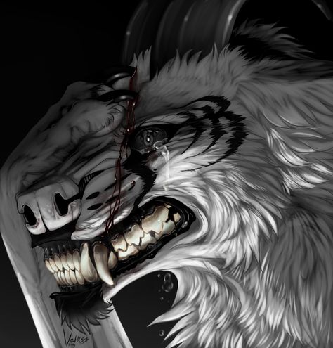 Emotional limit + SPEEDPAINT ADDED by Velkss.deviantart.com on @deviantART Wolf Cry, Anime Wolves, Demon Wolf, Wolf Artwork, Fantasy Wolf, Werewolf Art, Wolf Wallpaper, Canine Art, Wolf Drawing