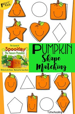 FREE 5 Little Pumpkins activity for toddlers and preschoolers to follow along with the popular nursery rhyme. Great for learning ordinal numbers and counting in the Fall and around Halloween. Pumpkin Shape Matching, Pumpkin Lessons, Pumpkins Preschool, Kindergarten Halloween, Five Little Pumpkins, October Activities, Fall Preschool Activities, Aktiviti Kanak-kanak, Pumpkin Activities