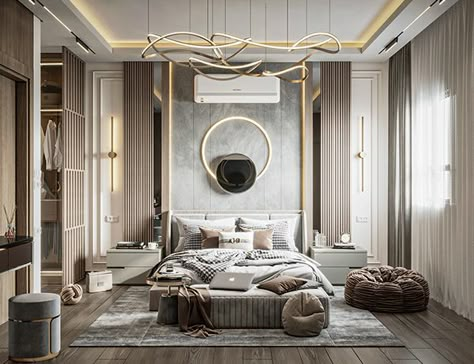 Bedroom Ideas Luxury Modern, Elegant Bedroom Ideas Luxury, Modern Luxury Bedroom Design, Modern Classic Bedroom, Bedroom Ideas Luxury, Elegant Bedroom Design, Bedroom Interior Design Luxury, Modern Luxury Bedroom, Bedroom Wall Designs