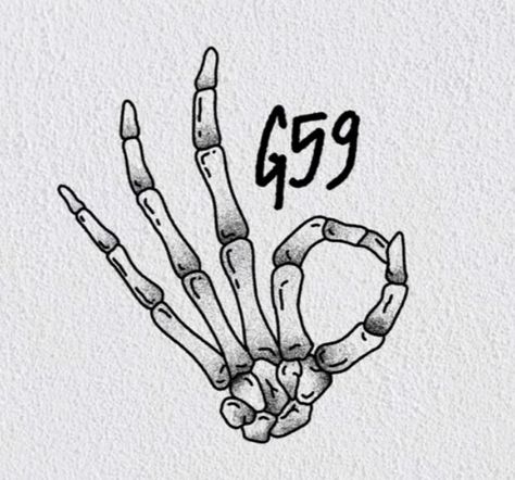 B Tattoos, G59 Tattoos, Skeleton Finger, Hand Tats, Skeleton Hand Tattoo, Spooky Tattoos, B Tattoo, Band Tattoo, Dream Tattoos