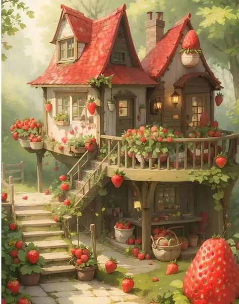 Cottage Concept Art, Decorate For Spring, Houses On Wheels, Aesthetic Cottage Core, Cottagecore House, Farm Style House, Baddie Apartment, Baddie Apartment Ideas, Eclectic Apartment