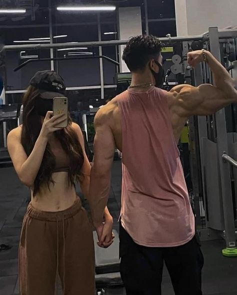 Gym Couple, A Gym, A Man, Gym