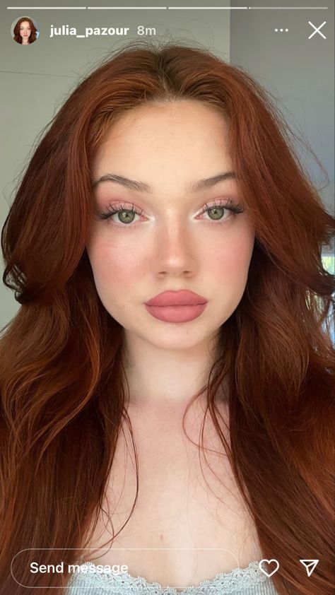 Pale Skin Red Hair Makeup, Makeup For Red Hair Green Eyes, Pale Skin Green Eyes Hair Color, Ginger Hair Brown Eyes, Red Hair Hazel Eyes, Hazel Eyes Hair Color, Red Hair And Green Eyes, Ginger Brown Hair, Best Fall Hair Colors