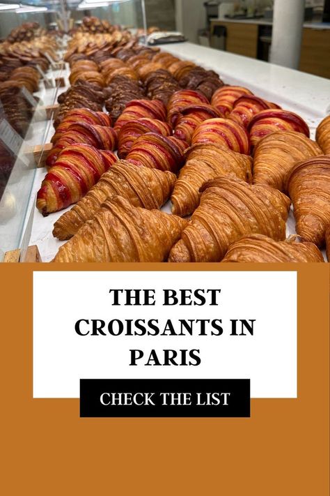 The list of the best croissants in Paris Paris Bakeries, Croissant In Paris, French Christmas Decor, Paris Bakery, French Gifts, Paris Travel Tips, French Christmas, Kitchen Jars, Paris Shopping