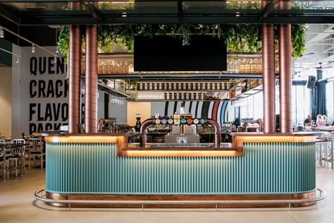 2020 Eat Drink Design Awards shortlist: Best Bar Design | ArchitectureAU Restaurant And Bar Design Awards, Drinking Bar Design, Drink Bar Design, Cafe Bar Counter Design, Counter Bar Design, Event Bar Design, Brewery Bar Design, Coffee Bar Interior Design, Cafe Counter Design