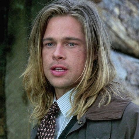 @roduka_analog on Instagram: “Brad Pitt as Tristan Ludlow in Legends of the Fall (1994), Brad's 14th movie. Probably the best hair in the history of cinema. #BradPitt…” Brad Pitt Tristan, Legends Of The Fall Brad Pitt, Brad Pitt Long Hair 90s, Brad Pitt Legends Of The Fall, Tristan Ludlow, Brad Pitt Long Hair, Brad Pitt Images, Brad Pitt Hair, Brad Pitt Movies