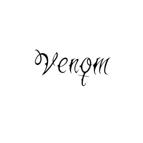 Venom tattoo made by oceanne_chalifoux tattoo idea Venom Word Tattoo, We Are Venom Tattoo, Venom Face Tattoo, Venom Hand Tattoo, Woman Venom Tattoo, Women Venom Tattoo, Blackpink Inspired Tattoo, Savage Tattoos For Women, Blackpink Tattoo Ideas