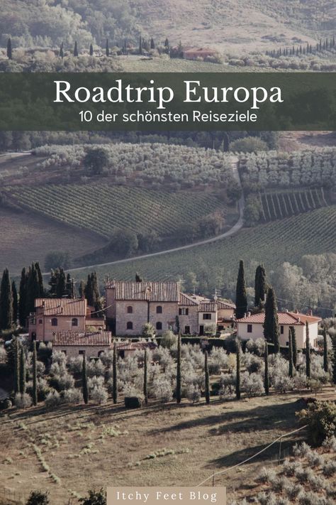 Roadtrip Europa, Travel Blog Post Ideas, Road Trip Europe, Hat Man, Algarve, Amazing Places, Siena, Pisa, Travel Blogger