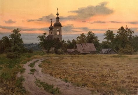 Russian Landscape, Landscape Pictures, Environment Concept Art, Oil Painting Landscape, Art Plastique, Landscape Photos, Community Wall, Wall Photos, Nature Photos