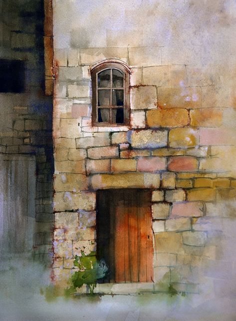 how to paint stone walls Archives | John Lovett - Watercolor Workshop John Lovett, Watercolor Workshop, Drawing Hair, Watercolor Tips, Watercolor Lessons, Watercolour Inspiration, 수채화 그림, Watercolor Inspiration, Watercolour Tutorials