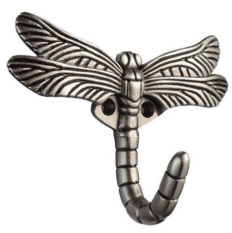 Franklin Brass Dragonfly 5 Piece Wall Hook | Wayfair Kids Playroom Furniture, Diy D, Leash Holder, Utility Hooks, Functional Storage, Coat Hooks, Umbrella Stand, Dragonflies, Wall Hooks