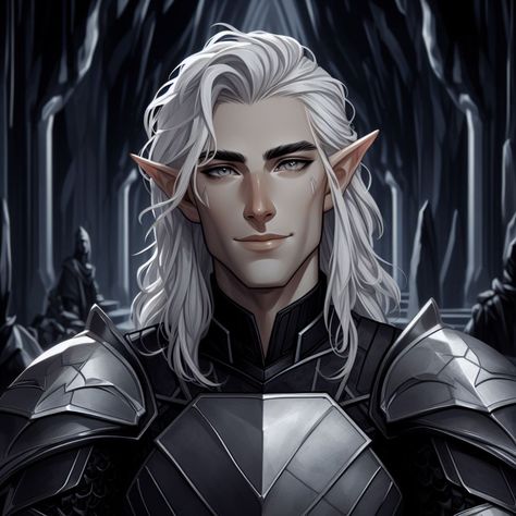 Criador de imagens Blonde Elf Male, Astral Elves, Pale Black Hair, Blonde Elf, Homebrew Monsters, Male Elf, Elves Fantasy, Character Pictures, Male Character