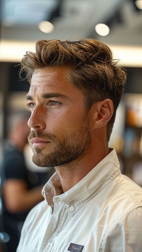 10 Professional Hairstyles For Men - LIFESTYLE BY PS Men Hairline, Professional Hairstyles For Men, Gentleman Haircut, Mens Haircuts Short Hair, Hairstyle For Men, Mens Hairstyles Medium, Men Haircut, Men Haircut Styles, Haircut Styles