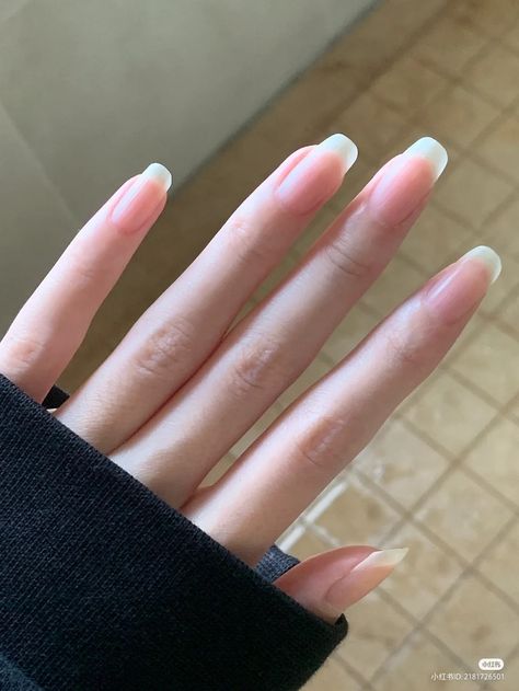 Long Natural Nails, Blush Nails, Soft Nails, Beauty Goals, Pretty Hands, Glow Up Tips, Nature Tattoos, Healthy Nails, Dream Nails