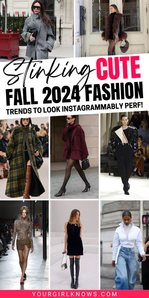 Ready to rock Fall 2024? Discover the hottest fashion trends that will have you turning heads. From cozy knits to bold prints, this season is all about mixing comfort with style. Get the scoop on must-have pieces and elevate your wardrobe with the latest looks. Let's make fall fabulous! Fall 2024 Fashion Trends Casual, Trendy Fall 2024 Outfits, European Fashion Fall 2024, Fall Outfit Trends 2024, Fall Trends 2024 Outfits Women, Fall Outfit 2024 Trends, Fall 2024 Trends Fashion, Fall2024 Fashion Trends, Fashion Outfits 2024 Trends Fall