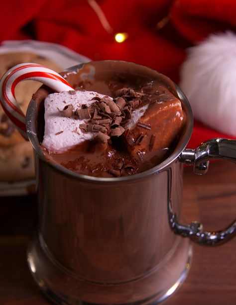 Santa Clause-Inspired Hot Cocoa Movie Foods, Malt Milkshake, The Santa Clause, Decadent Food, Hot Cocoa Recipe, Classic Christmas Movies, Hot Chocolate Recipe, Cocoa Recipes, Chocolate Recipe