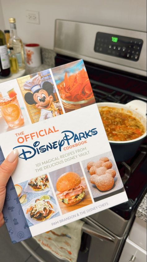 Disney Christmas Recipes, Disney Park Recipes, Disney Parks Recipes, Disney Cookbook Recipes, Disney Food Recipes, Disneyland Foods, Disney Cookbook, Disneyland Recipes, Disney Baking