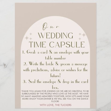 Wedding Time Capsule Custom Card Wedding Time Capsule, Future Spouse, 6th Wedding Anniversary, Wedding Advice Cards, Unique Guest Book, Advice Cards, Free Birthday Invitations, Free Birthday Invitation Templates, Wedding Advice